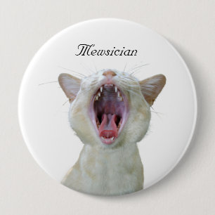 Badge Rond 10 Cm Mewsician
