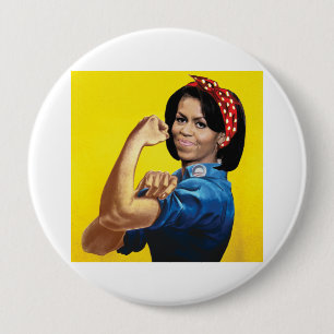 Badge Rond 10 Cm MICHELLE THE RIVETER -.png