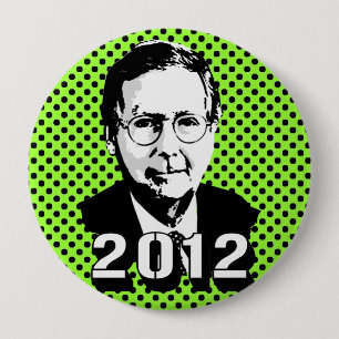 Badge Rond 10 Cm Mitch McConnell 2012