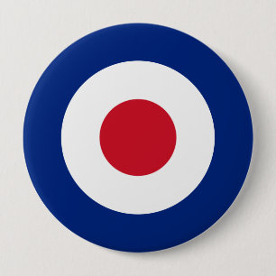 Badge Rond 10 Cm Mod - Roundel classique - Cible de tir à l'arc pou