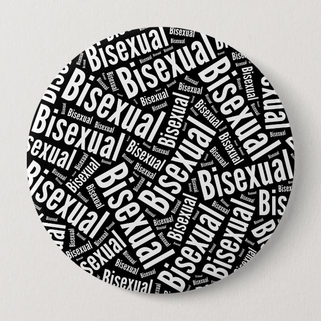 Badge Rond 10 Cm MOT BISEXUAL MOTIF BLANC -.png (Devant)