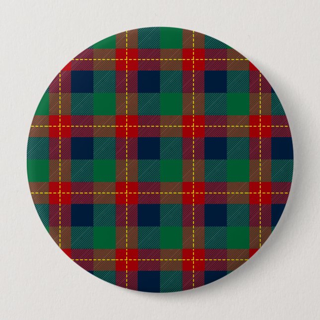 Badge Rond 10 Cm Motif de Noël 105 (Devant)