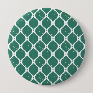 Badge Rond 10 Cm Motif de Noël 119