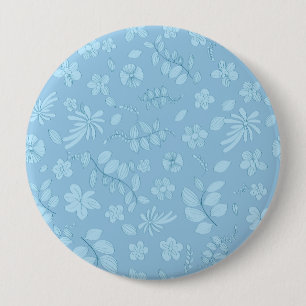 Badge Rond 10 Cm My Flower Design 7