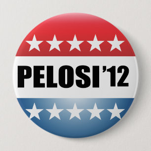 BADGE ROND 10 CM NANCY PELOSI