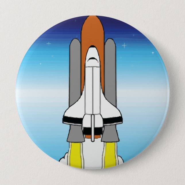 Badge Rond 10 Cm Navette (Devant)