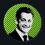 Badge Rond 10 Cm Nicolas Sarkozy<br><div class="desc">PoliticalT-shirts.com : Parcourez l'éventail complet des cadeaux et des vêtements politiques. stickers pare-chocs,  sweat - shirts à capuche,  boutons,  magnets,  mugs et affiches. Trouvez des Tee - shirts d'Humour républicains,  démocrates,  libéraux ou conservateurs,  des cadeaux de campagne pour les candidats et des cadeaux pour les élections de 2012.</div>