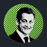 Badge Rond 10 Cm Nicolas Sarkozy<br><div class="desc">PoliticalT-shirts.com : Parcourez l'éventail complet des cadeaux et des vêtements politiques. stickers pare-chocs,  sweat - shirts à capuche,  boutons,  magnets,  mugs et affiches. Trouvez des Tee - shirts d'Humour républicains,  démocrates,  libéraux ou conservateurs,  des cadeaux de campagne pour les candidats et des cadeaux pour les élections de 2012.</div>