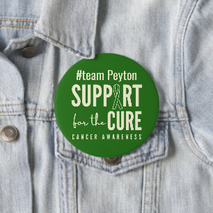 Badge Rond 10 Cm nom personnalisé de conscience du cancer Boutons