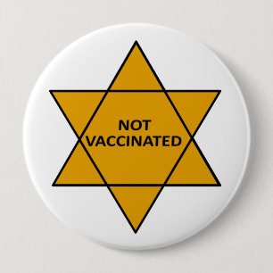 Badge Rond 10 Cm Non vacciné