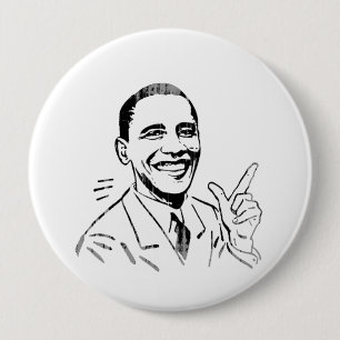 Badge Rond 10 Cm OBAMA DIT Vintage.png
