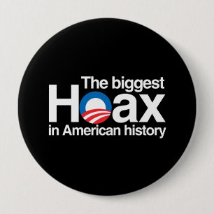 BADGE ROND 10 CM OBAMA EST LE PLUS GRAND CANULAR DANS L'HISTOIRE