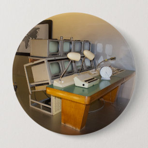 Badge Rond 10 Cm old historic tv studio