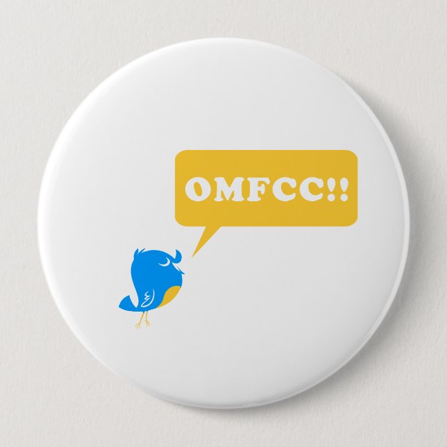 Badge Rond 10 Cm OMFCC ! ! bouton (Devant)