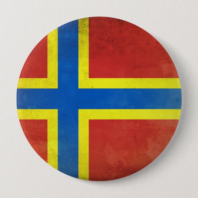 Badge Rond 10 Cm Orkney (Devant)