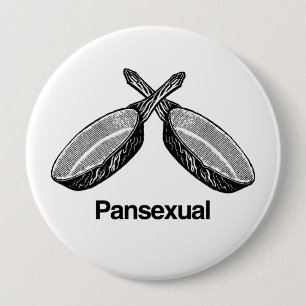 Badge Rond 10 Cm Pansexual -