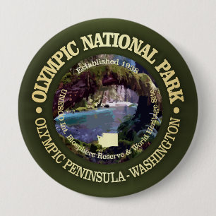 Badge Rond 10 Cm Parc national olympique (NP2)