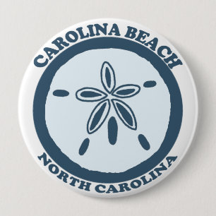Badge Rond 10 Cm Plage de la Caroline