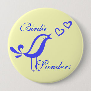 Badge Rond 10 Cm "Ponceuses de birdie "