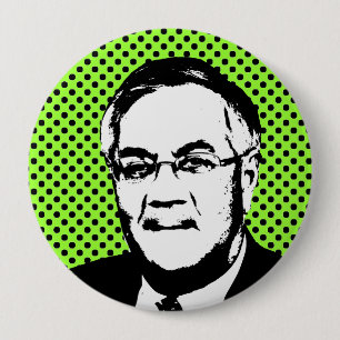 Badge Rond 10 Cm Prise de bec Frank