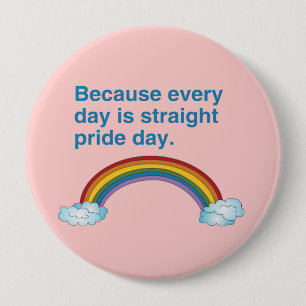 Badge Rond 10 Cm Puisque chaque jour est droit glorifiez le jour