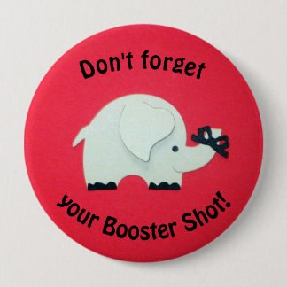 Badge Rond 10 Cm Rappelez-vous d'avoir un coup de rappel.
