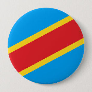 Badge Rond 10 Cm République démocratique du Congo