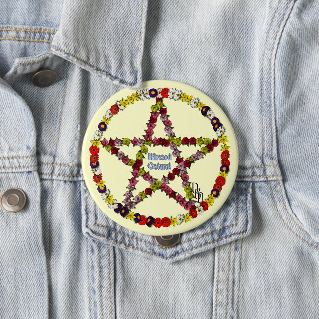 Badge Rond 10 Cm Ressort incliné (En situation)