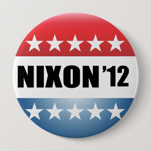 BADGE ROND 10 CM RICHARD NIXON