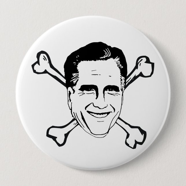 Badge Rond 10 Cm ROMNEY CROSSBONES.png (Devant)