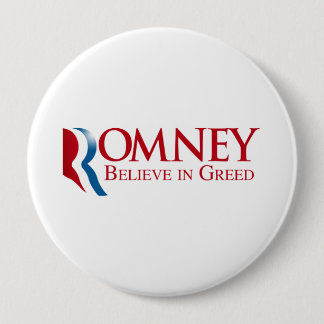 Badge Rond 10 Cm Romney - croyez à l'avidité