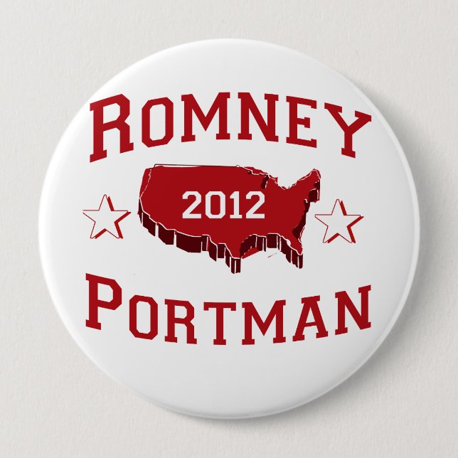 Badge Rond 10 Cm ROMNEY PORTMAN DELEGATES.png (Devant)