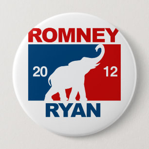 Badge Rond 10 Cm ROMNEY RYAN 2012 ICÔNE PROFESSIONNELLE.png