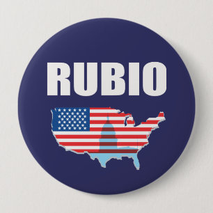 BADGE ROND 10 CM RUBIO