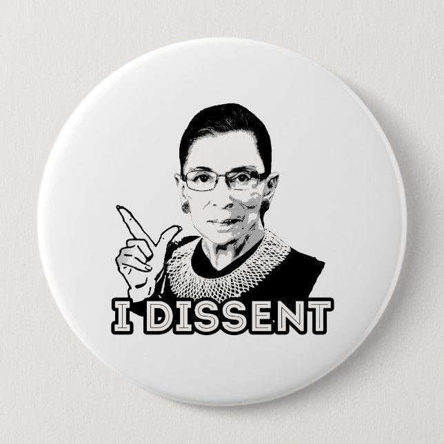 Badge Rond 10 Cm Ruth - dissidence d'I (Devant)