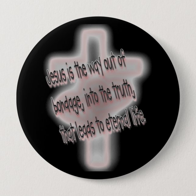 Badge Rond 10 Cm Salut simplement indiqué (Devant)