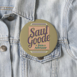 Badge Rond 10 Cm Saul Goode Zen Advisor Taupe BG