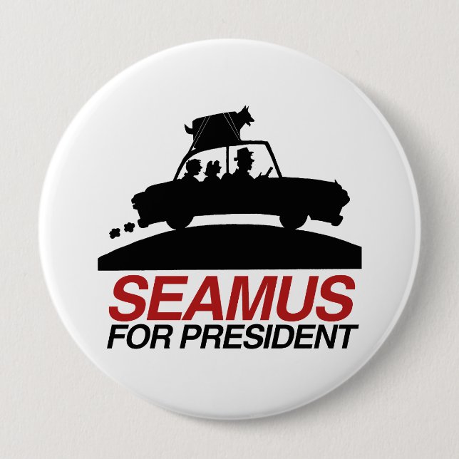 Badge Rond 10 Cm Seamus for President.png (Devant)