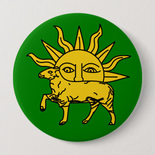 Badge Rond 10 Cm Shah Tahmasp I, Iran
