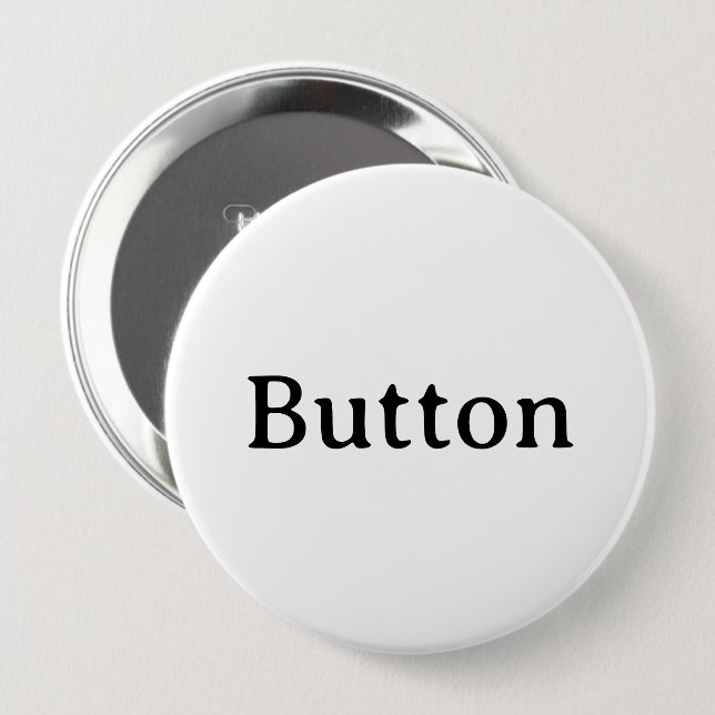 Badge Rond 10 Cm Simple Professional Rond 4"  (Devant & derrière)