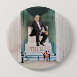 Badge Rond 10 Cm Son Trumpness royal