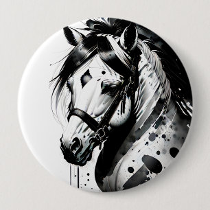 Badge Rond 10 Cm Spirit Pony 10