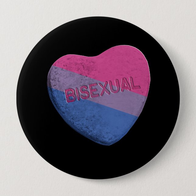 BADGE ROND 10 CM SUCRERIE BISEXUELLE - .PNG (Devant)