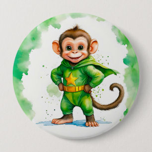 Badge Rond 10 Cm Super singe