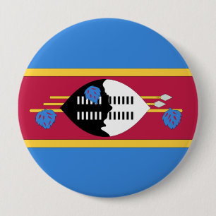 Badge Rond 10 Cm Swaziland