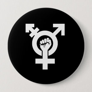 BADGE ROND 10 CM SYMBOLE DE RÉSISTANCE DE TRANSPORT - - -