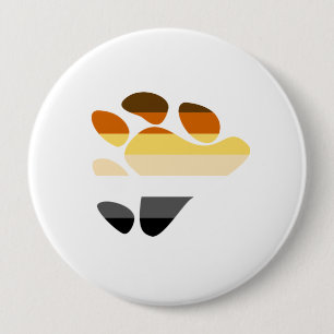 Badge Rond 10 Cm Symbole d'ours