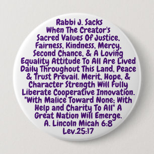 Badge Rond 10 Cm T-Shirt Rappel Court Pour Vivre Nos Valeurs Sacré