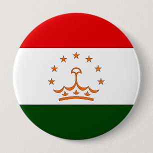 Badge Rond 10 Cm Tadjikistan