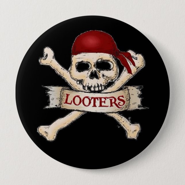 Badge Rond 10 Cm Talent de pilleur ! ! (Devant)